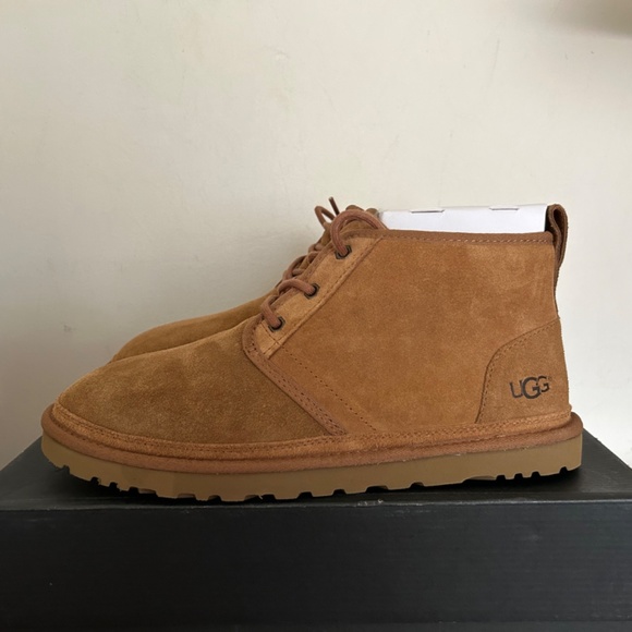 BNWOB Men\'s Ugg Neumel Suede Boot Chestnut Tan Size 11 #3236 main image 9
